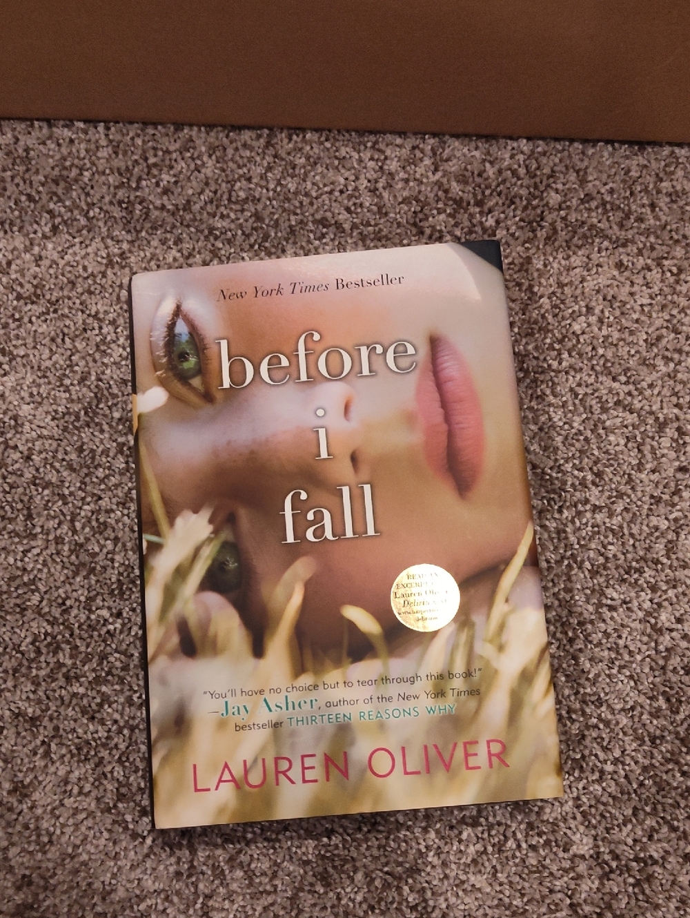 Must Bundle-Before I Fall by Lauren Oliver - Hardcover Book (Beige, Pink, Green)